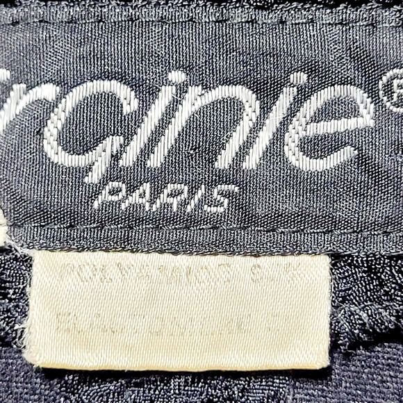 Vintage Virginie Paris Jet Black Boucle Jacket (M/12/14) - Picture 8 of 10